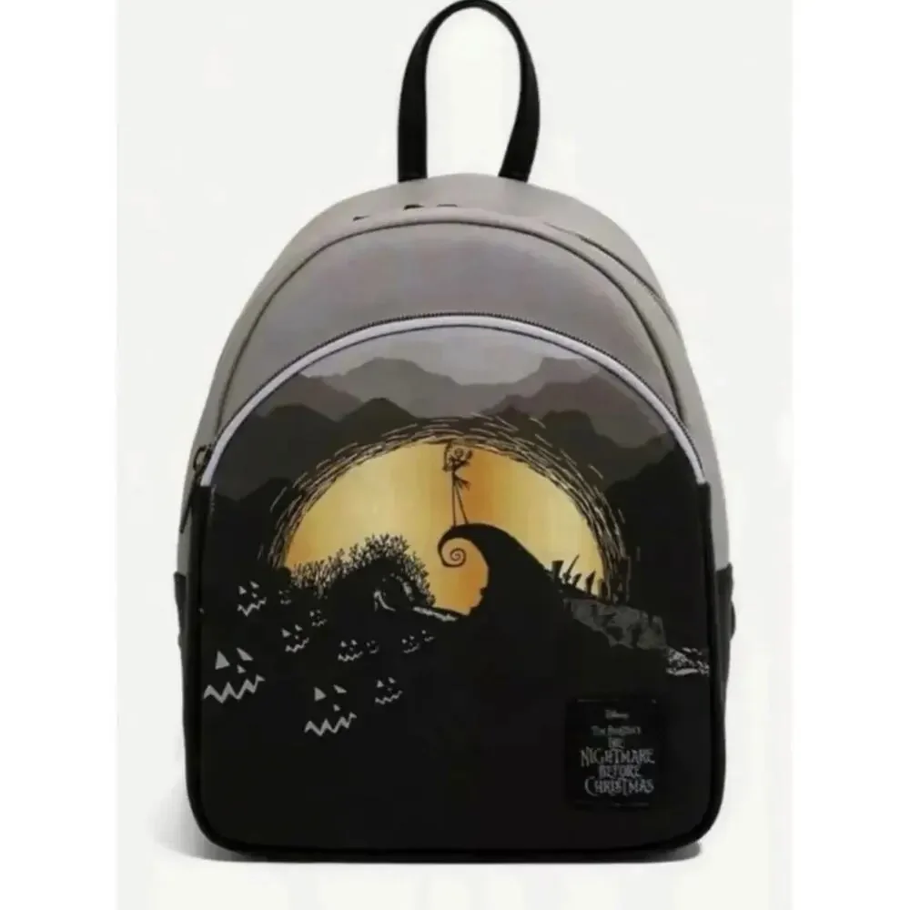 Loungefly Jack Skellington Nightmare Before Christmas Mini Backpack Golden Moon